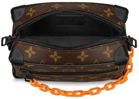 louis vuitton mini soft trunk monogram brown orange|louis vuitton mini tote bag.